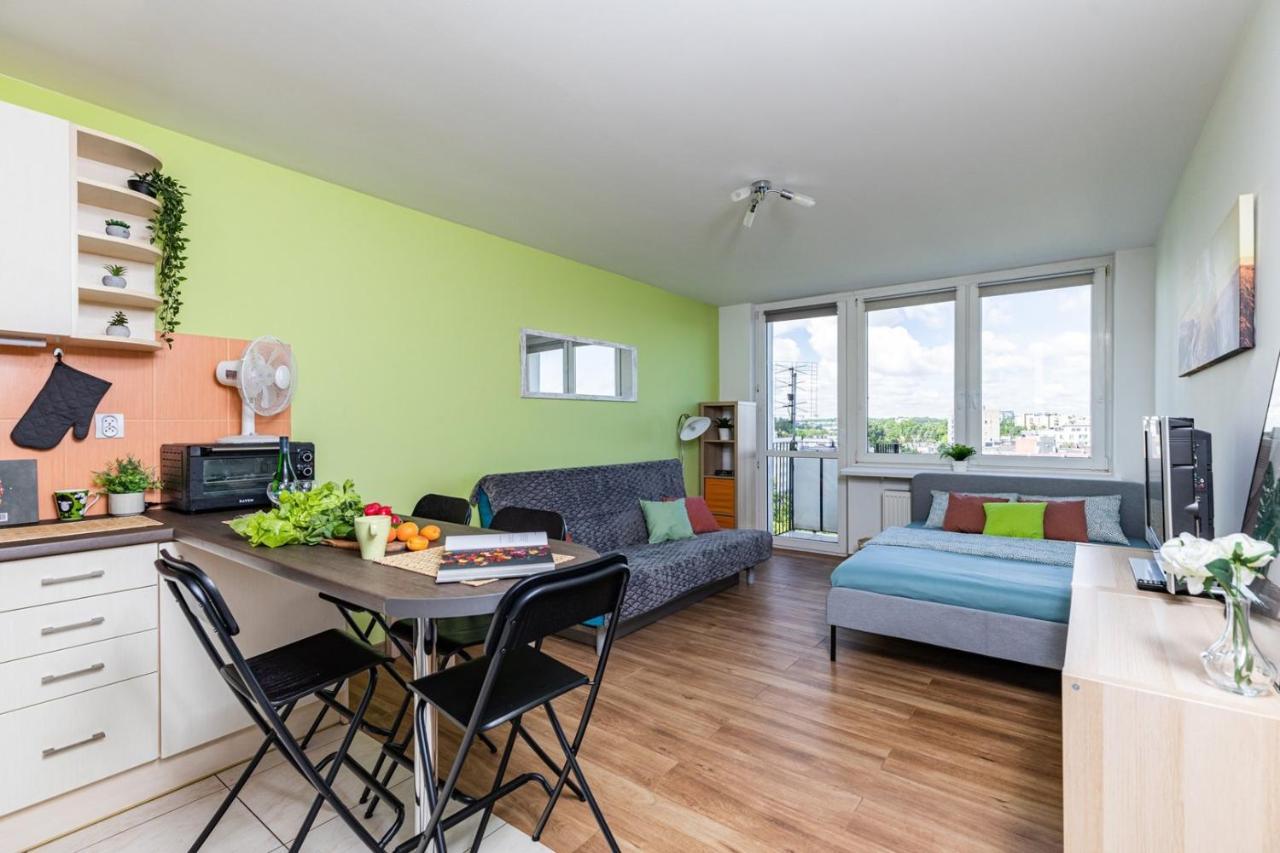 Superapart Saska 48A, Sleek 6Th-Floor Studio With Balcony & Elevator Access Варшава Экстерьер фото