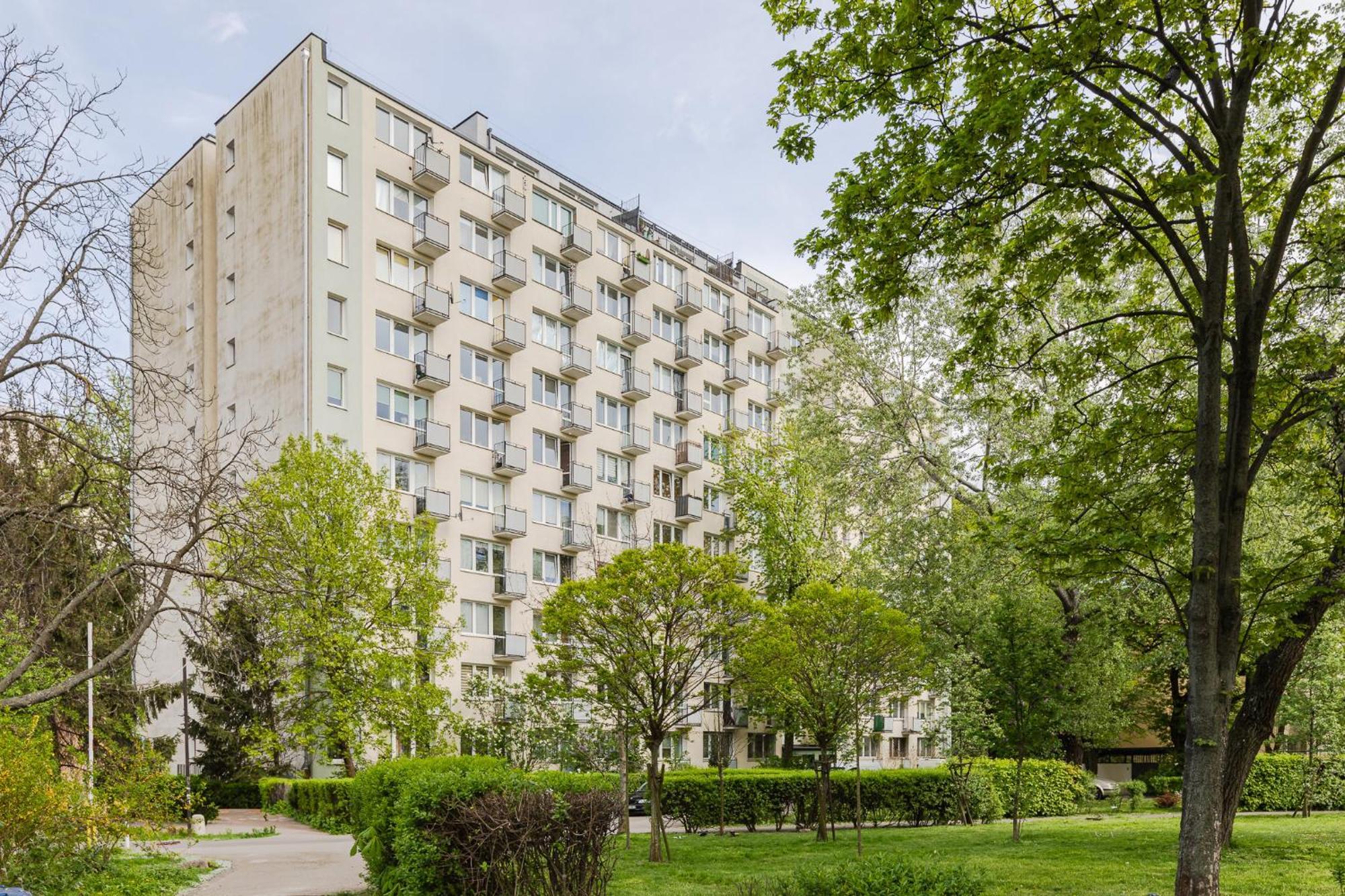 Superapart Saska 48A, Sleek 6Th-Floor Studio With Balcony & Elevator Access Варшава Экстерьер фото